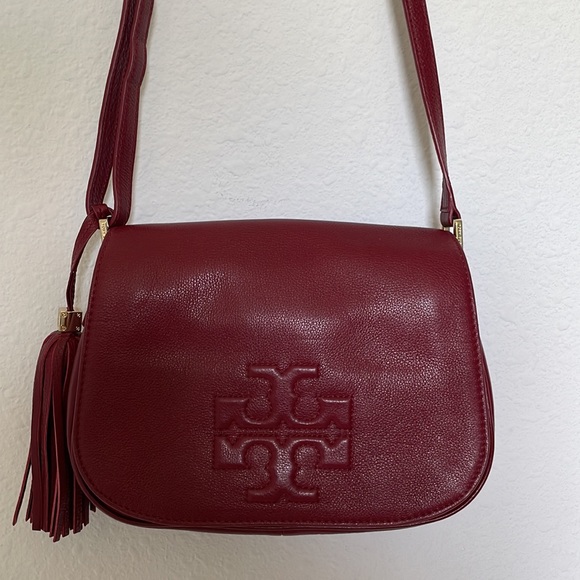 Tory Burch Crossbody Flap Bag with Tassel - Picture 8 of 8